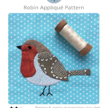robin applique pattern jo avery